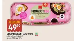 Coop Mega COOP FROKOSTEGG 12 PK tilbud