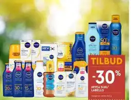 Coop Mega NIVEA SUN/ LABELLO tilbud