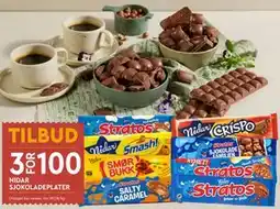 Coop Mega NIDAR SJOKOLADEPLATER tilbud