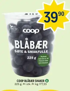 Coop Prix COOP BLÅBÆR SHAKER tilbud