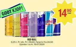 Coop Prix RED BULL tilbud