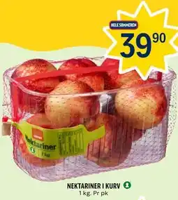 Coop Prix NEKTARINER I KURV tilbud