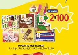 Coop Prix DIPLOM-IS MULTIPAKKER tilbud