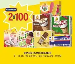 Coop Prix DIPLOM-IS MULTIPAKKER tilbud