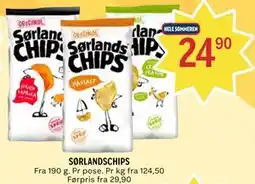 Coop Prix SØRLANDSCHIPS tilbud