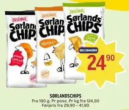 Coop Prix SØRLANDSCHIPS tilbud