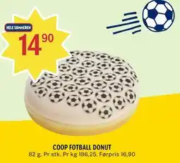 Coop Prix COOP FOTBALL DONUT tilbud