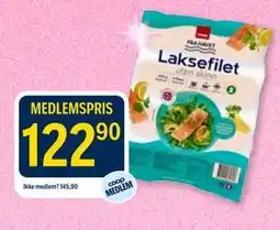 Coop Prix Fra Havet Laksefilet tilbud