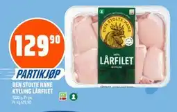 Coop Obs DEN STOLTE HANE KYLLING LÅRFILET tilbud