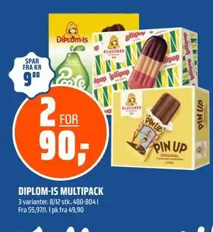 Coop Obs DIPLOM-IS MULTIPACK tilbud
