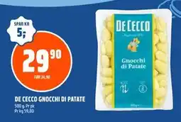 Coop Obs DE CECCO GNOCCHI DI PATATE tilbud