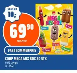Coop Obs COOP MEGA MIX BOX 20 STK tilbud