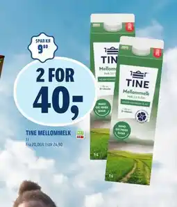 Coop Obs TINE MELLOMMELK tilbud