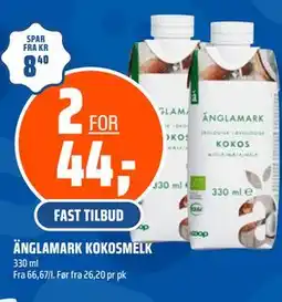 Coop Obs ÄNGLAMARK KOKOSMELK tilbud