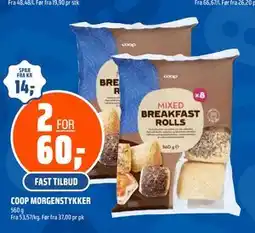 Coop Obs COOP MORGENSTYKKER tilbud