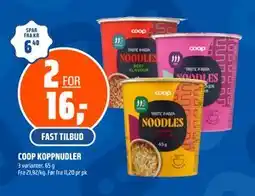 Coop Obs COOP KOPPNUDLER tilbud