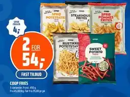 Coop Obs COOP FRIES tilbud