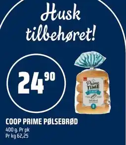 Coop Obs COOP PRIME PØLSEBRØD tilbud