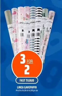Coop Obs LINEA GAVEPAPIR tilbud