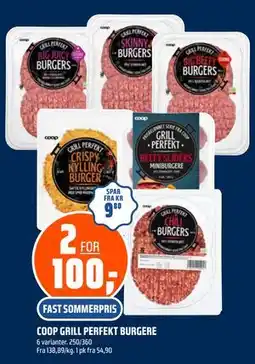 Coop Obs COOP GRILL PERFEKT BURGERE tilbud