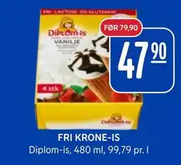 Rema 1000 FRI KRONE-IS tilbud