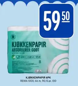 Rema 1000 KJØKKENPAPIR 6PK tilbud