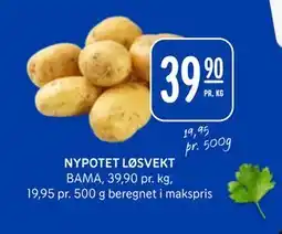 Rema 1000 NYPOTET LØSVEKT tilbud
