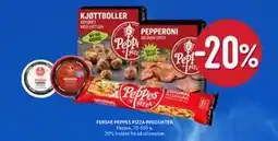 Rema 1000 FERSKE PEPPES PIZZA PRODUKTER tilbud