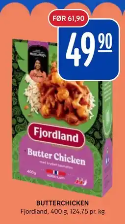Rema 1000 BUTTERCHICKEN tilbud