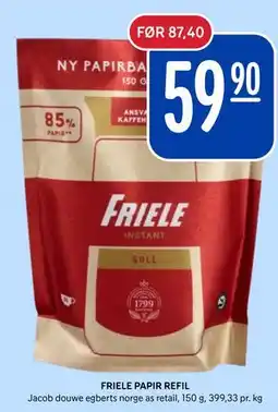 Rema 1000 FRIELE PAPIR REFIL tilbud