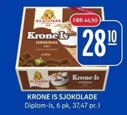Rema 1000 KRONE IS SJOKOLADE tilbud