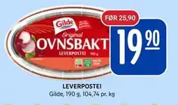 Rema 1000 LEVERPOSTEI tilbud