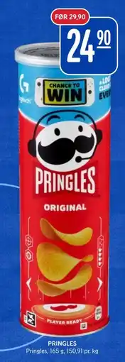 Rema 1000 PRINGLES tilbud