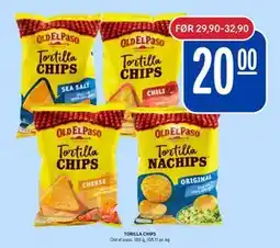 Rema 1000 TORILLA CHIPS tilbud