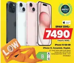 POWER iPhone 15 128 GB tilbud