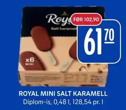 Rema 1000 ROYAL MINI SALT KARAMELL tilbud