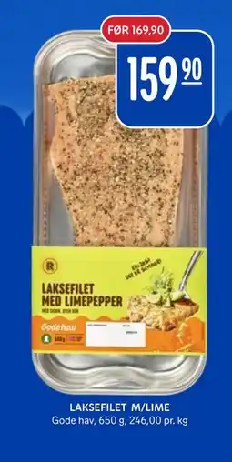 Rema 1000 LAKSEFILET M/LIME tilbud
