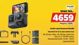 POWER Action-sportskamera Bundle tilbud