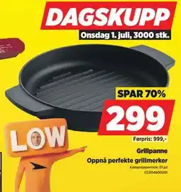 POWER Grillpanne tilbud