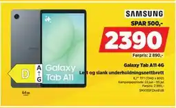 POWER Galaxy Tab A11 4G tilbud
