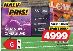 POWER 55 4K Smart TV tilbud