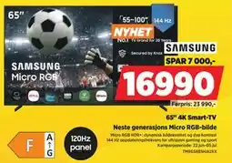 POWER 65 4K Smart-TV tilbud