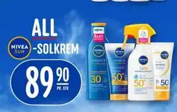 Rema 1000 ALL Nivea-solkrem tilbud