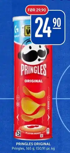 Rema 1000 PRINGLES ORIGINAL tilbud