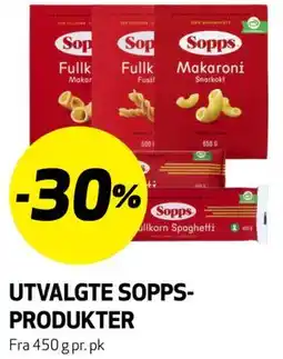 Bunnpris UTVALGTE SOPPS-PRODUKTER tilbud