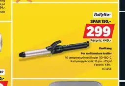 POWER BaByliss Krølltang tilbud