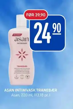 Rema 1000 ASAN INTIMVASK TRANEBÆR tilbud