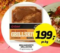 Bunnpris BBQ-MARINERTE GRILLSKIVER tilbud