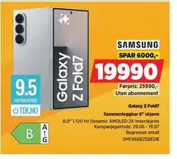 POWER Galaxy Z Fold7 tilbud