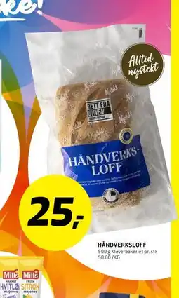 Bunnpris HÅNDVERKSLOFF tilbud